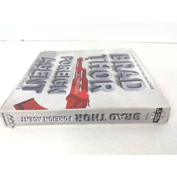 Foreign Agent  by BRAD THOR~UNABRIDGED CD'S AUDIOBOOK - Picture 2 of 6